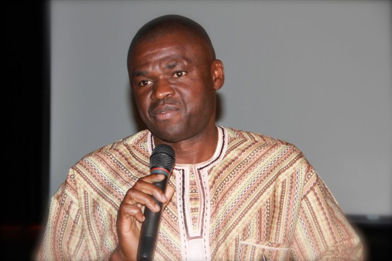 A community speaker during an AWC program.