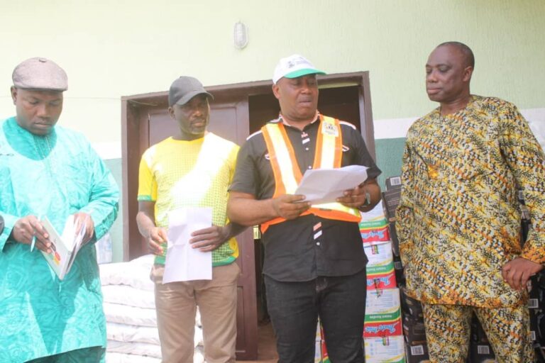 Community members during an outreach presentation.